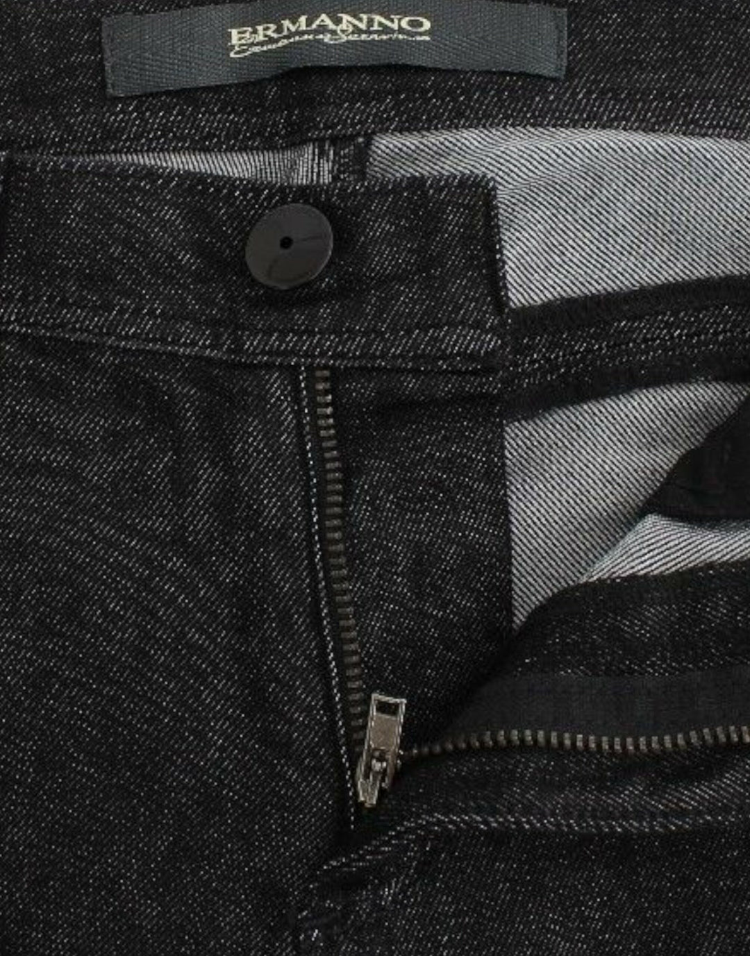 Ermanno Scervino Schwarze Slim Jeans Denim-Hosen Skinny Leg Stretch