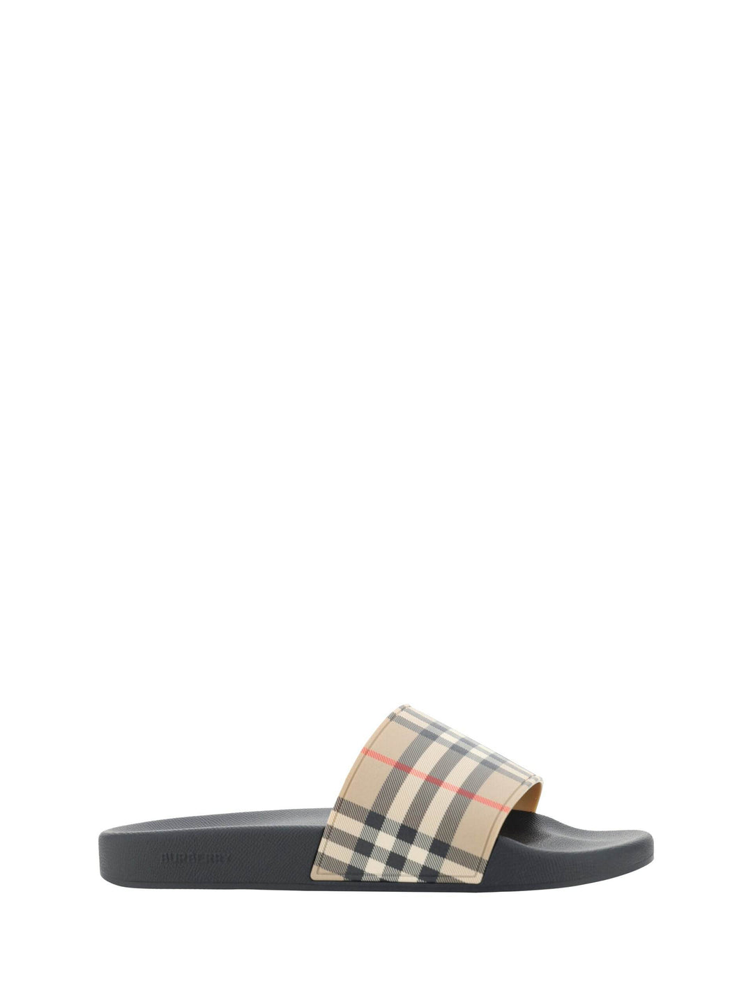 Burberry Braune Gummi-Sandalen - Léoré