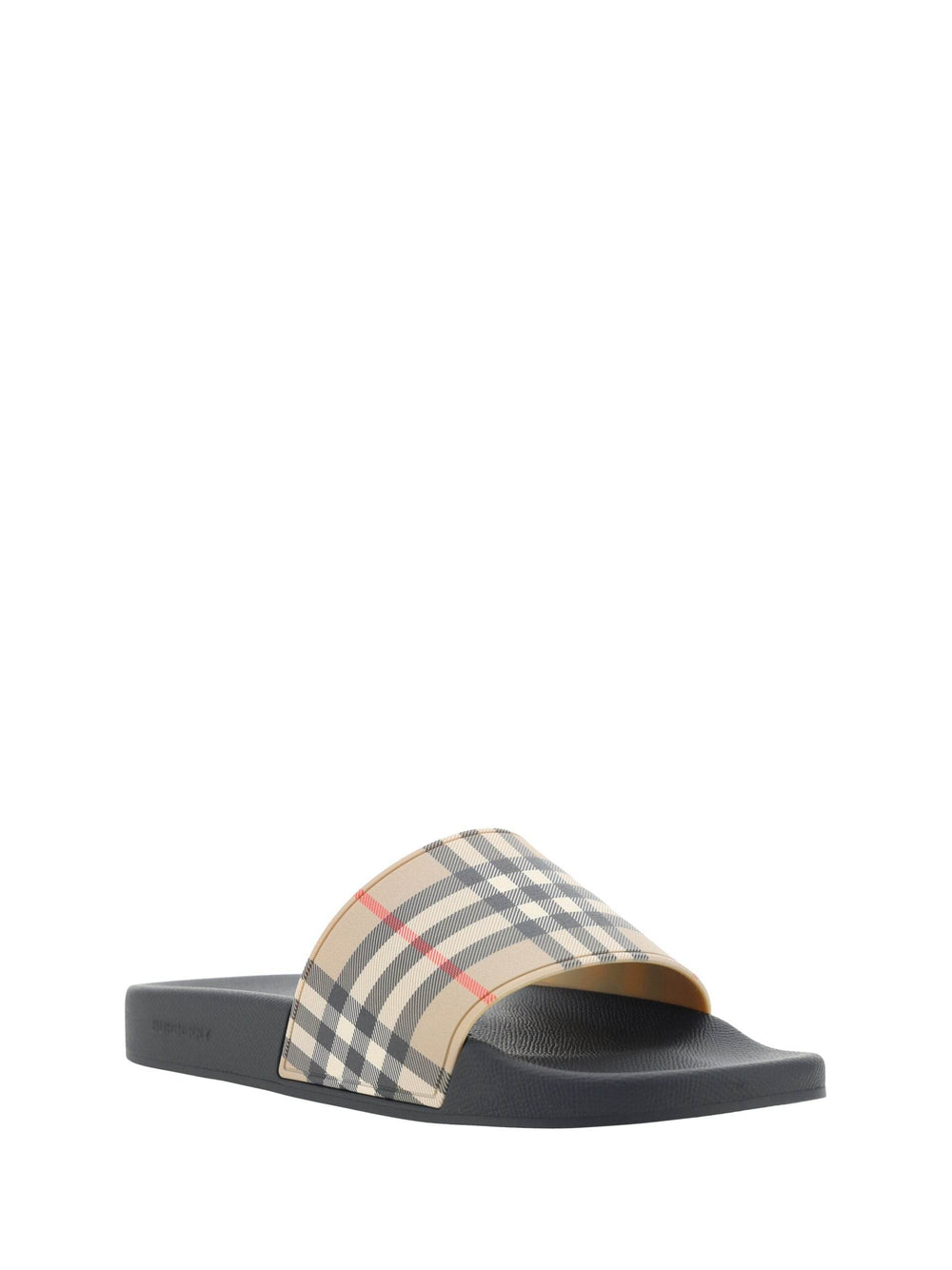 Burberry Braune Gummi-Sandalen - Léoré
