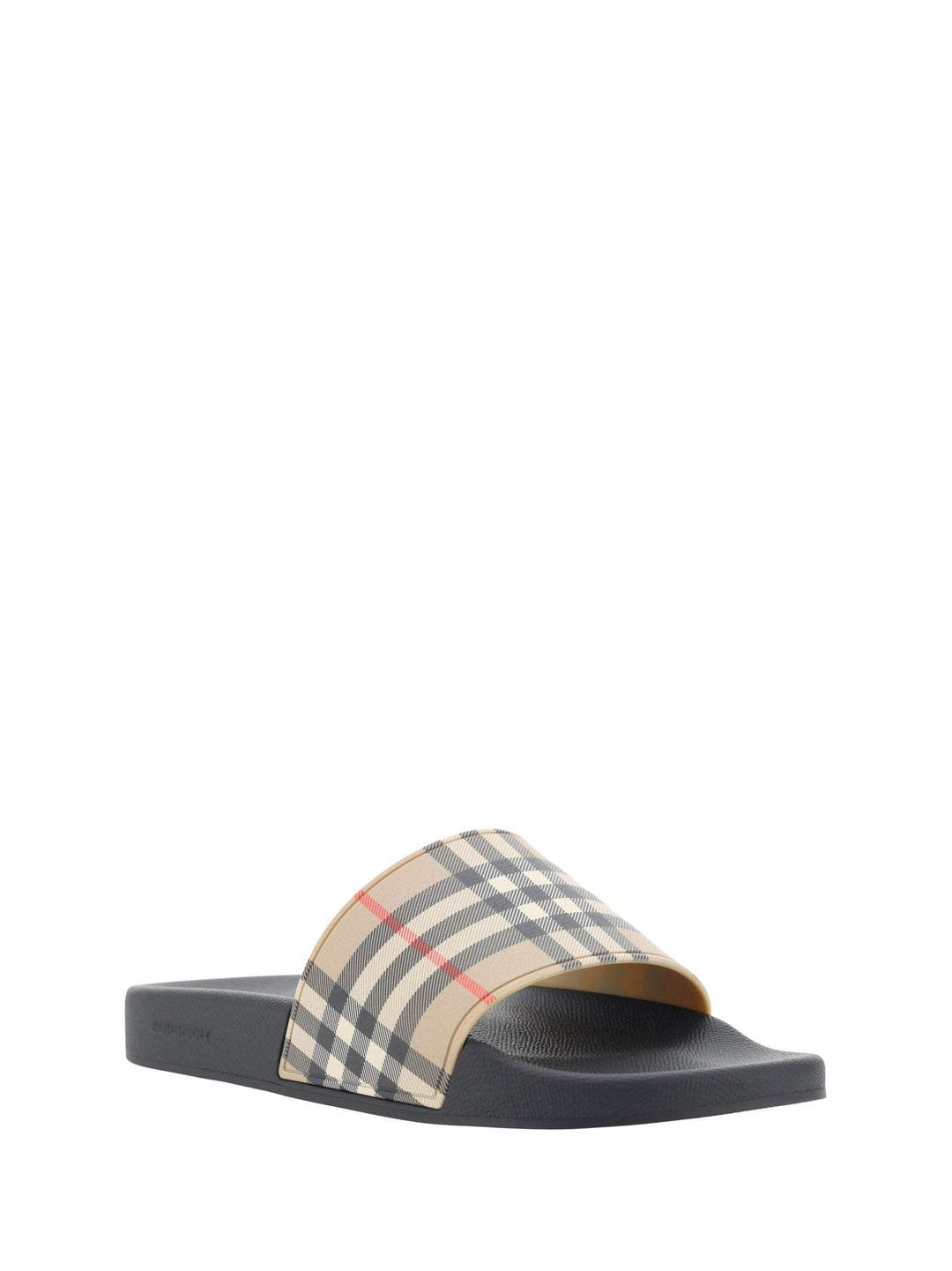 Burberry Braune Gummi-Sandalen - Léoré