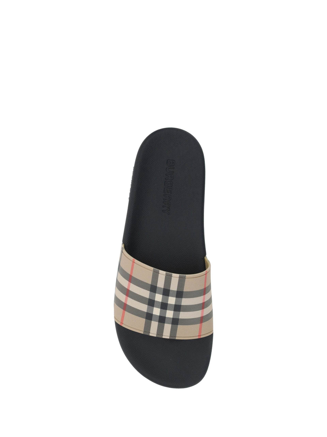 Burberry Braune Gummi-Sandalen - Léoré