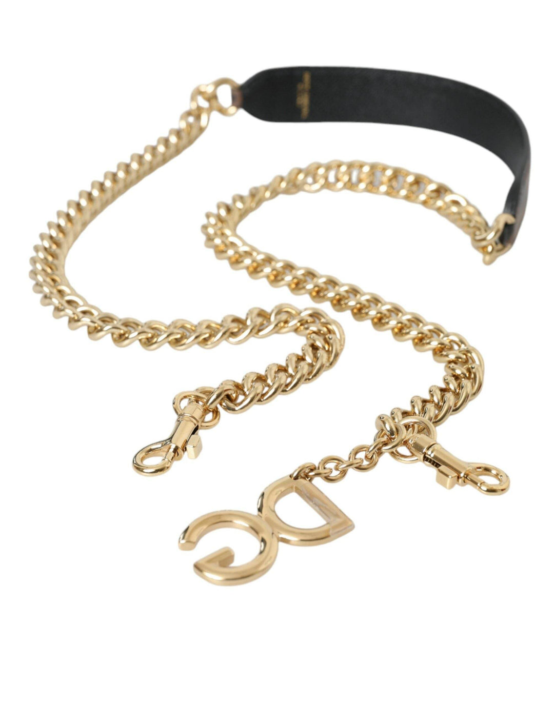 Dolce & Gabbana Brauner Leopard Handtasche Accessoire Schulterriemen - Léoré