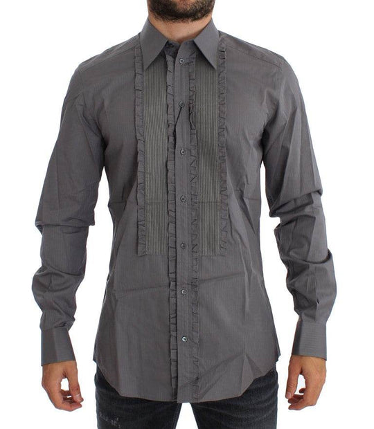 Dolce & Gabbana Elegantes Slim Fit Baumwollhemd - Léoré
