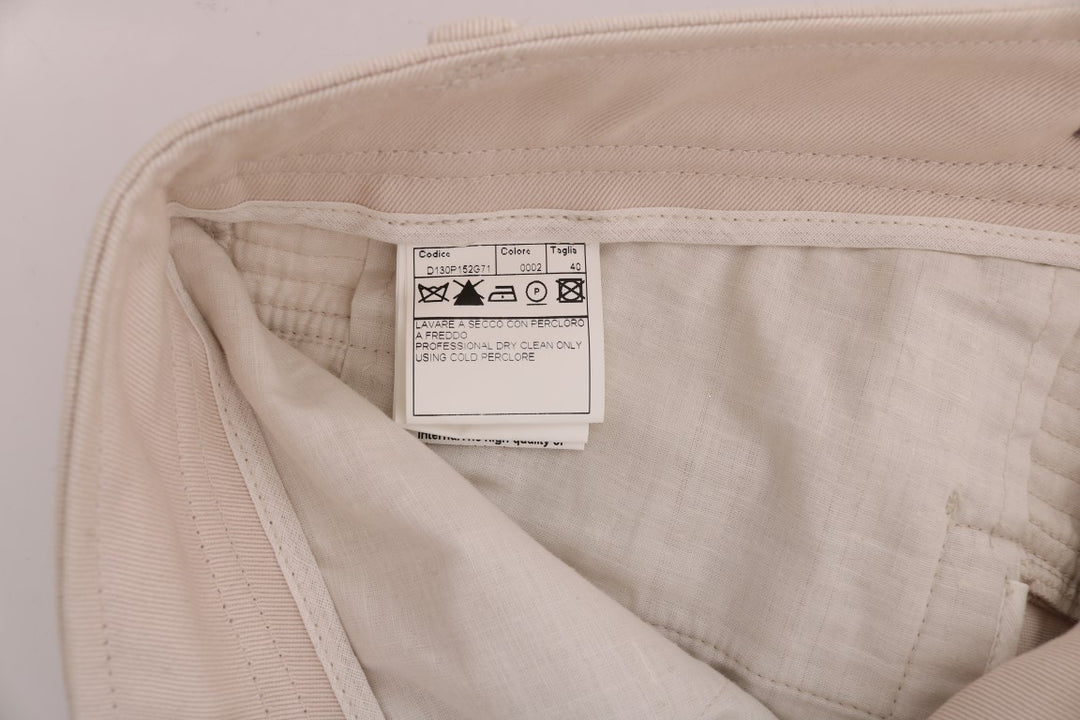 Ermanno Scervino Weiße Slim Fit Freizeitjeans