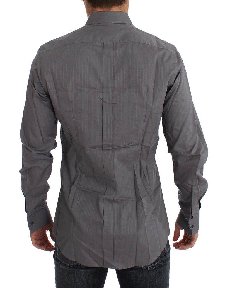 Dolce & Gabbana Elegantes Slim Fit Baumwollhemd - Léoré