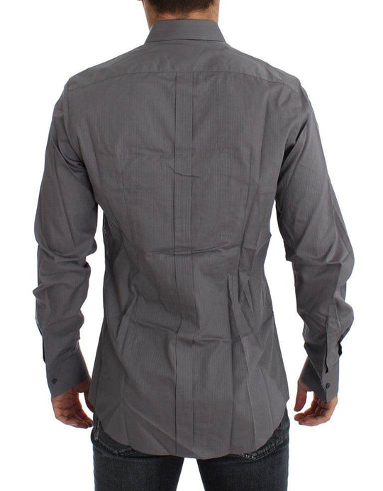 Dolce & Gabbana Elegantes Slim Fit Baumwollhemd - Léoré