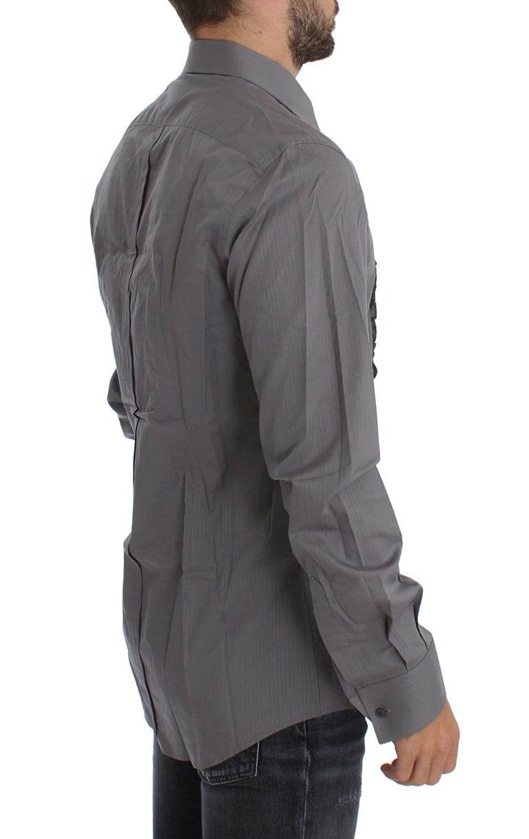 Dolce & Gabbana Elegantes Slim Fit Baumwollhemd - Léoré