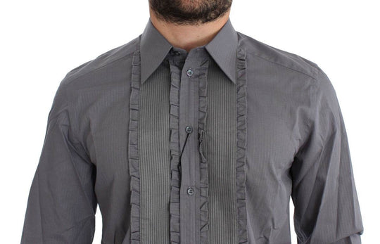 Dolce & Gabbana Elegantes Slim Fit Baumwollhemd - Léoré