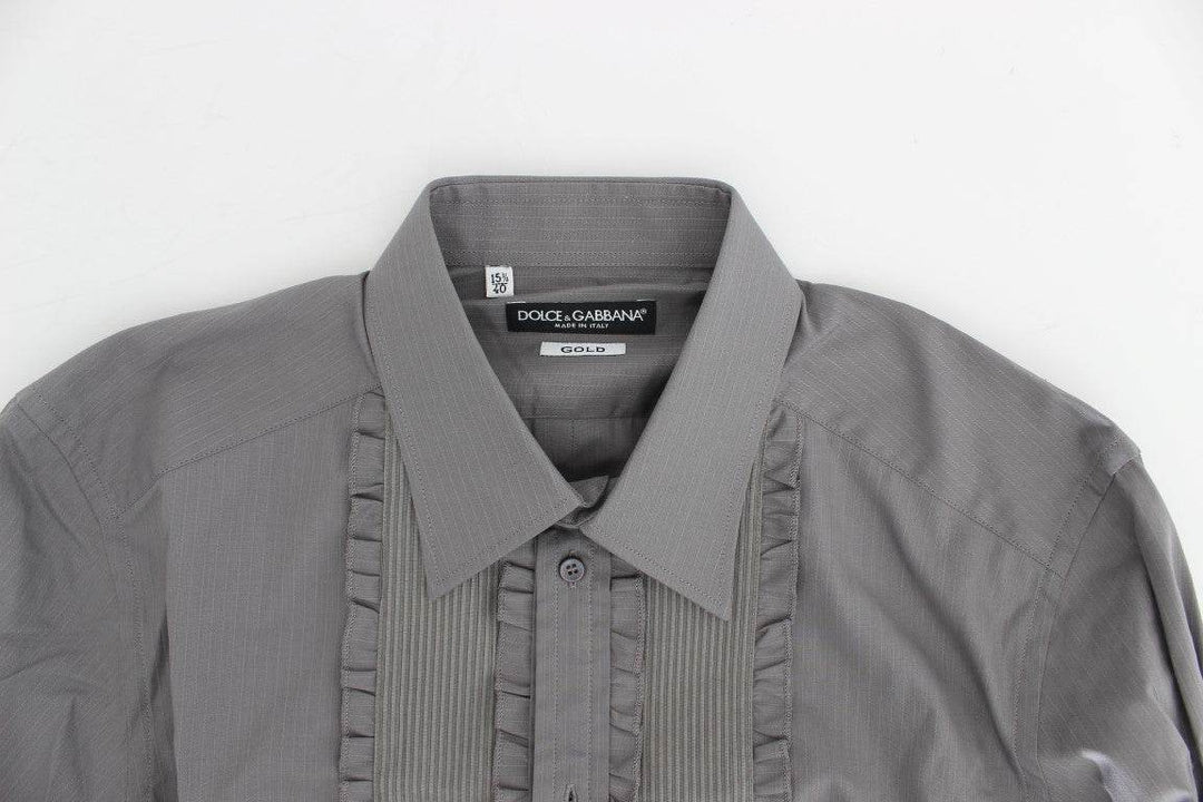 Dolce & Gabbana Elegantes Slim Fit Baumwollhemd - Léoré