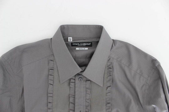 Dolce & Gabbana Elegantes Slim Fit Baumwollhemd - Léoré