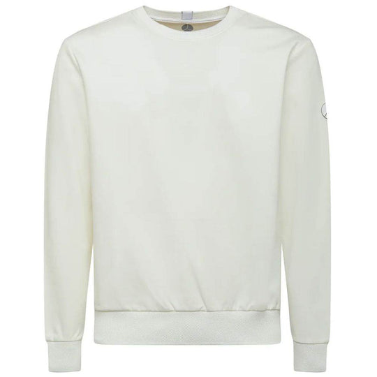 People Of Shibuya Schicker weißer Pullover mit Rundhalsausschnitt aus Tech-Gewebe - Léoré