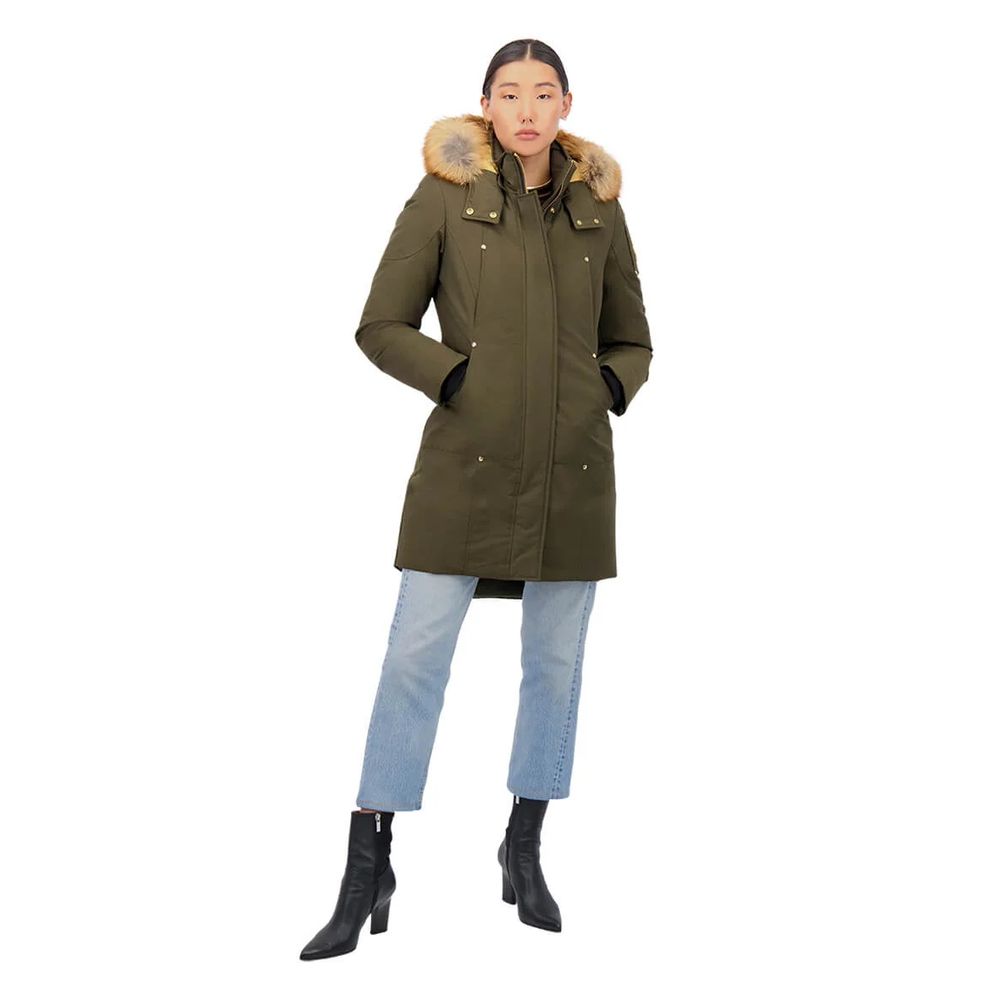 Moose Knuckles Armee Baumwolle Frauen Jacke