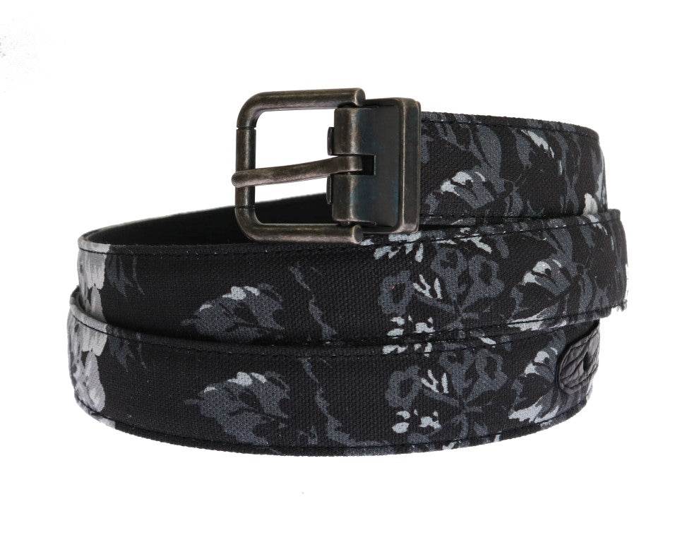 Dolce & Gabbana Eleganter Luxusgürtel mit Blumenmuster für Männer - Léoré