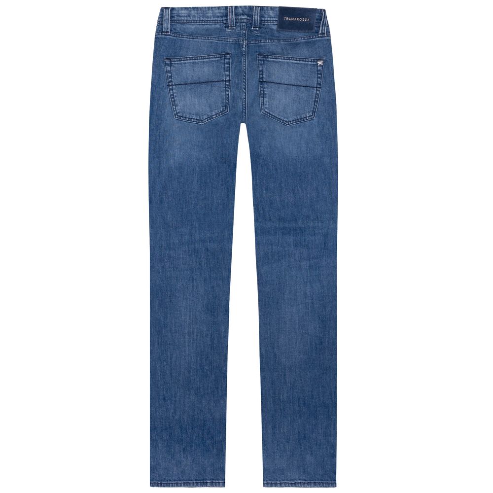 Tramarossa Blaue Baumwolle Herren Jeans