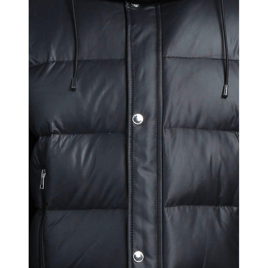 Aquascutum Schwarze Polyester Herren Jacke