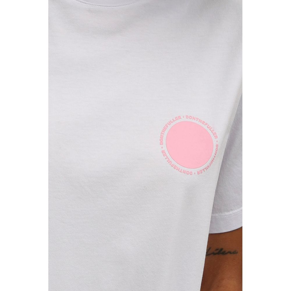 Don The Fuller Weißes Baumwoll-T-Shirt für Frauen