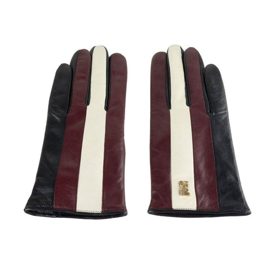 Cavalli Class Roter Lammfell Damenhandschuh - Léoré