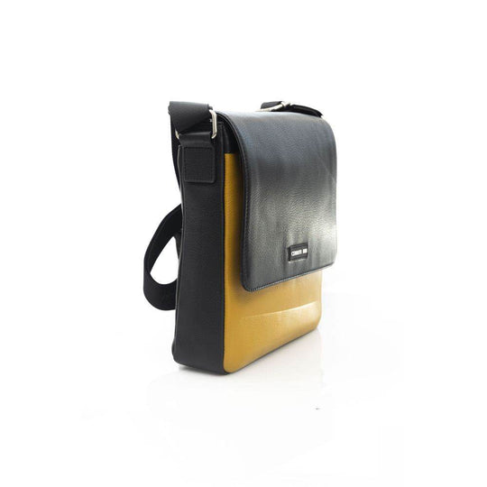 Cerruti 1881 Gelbe Leder Männer Messenger Bag - Léoré