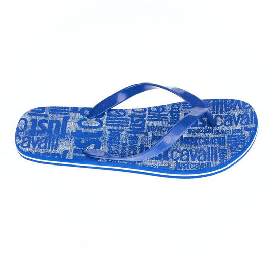 Just Cavalli Hellblaue PVC-Sandale für Männer - Léoré