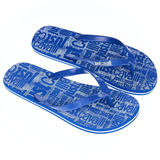 Just Cavalli Hellblaue PVC-Sandale für Männer - Léoré