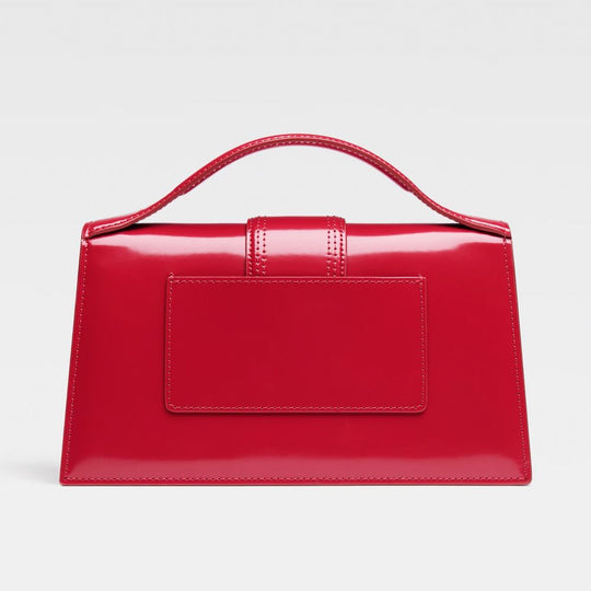 Jacquemus Rote Leder Crossbody Tasche