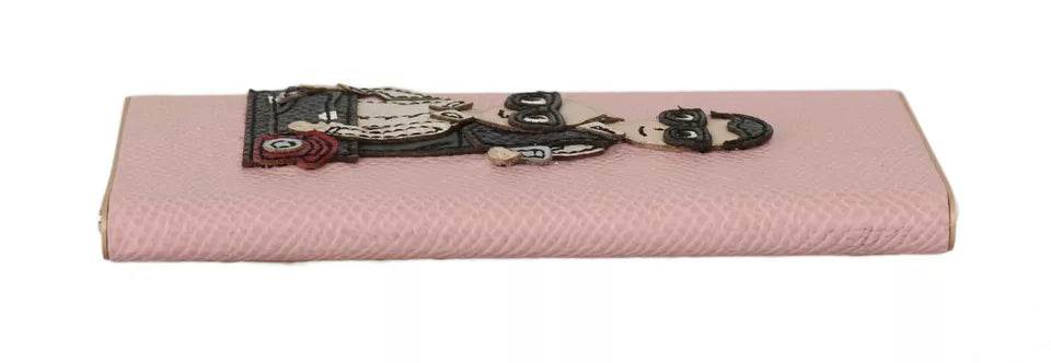 Dolce & Gabbana Schicke rosa Leder-Powerbank - Léoré