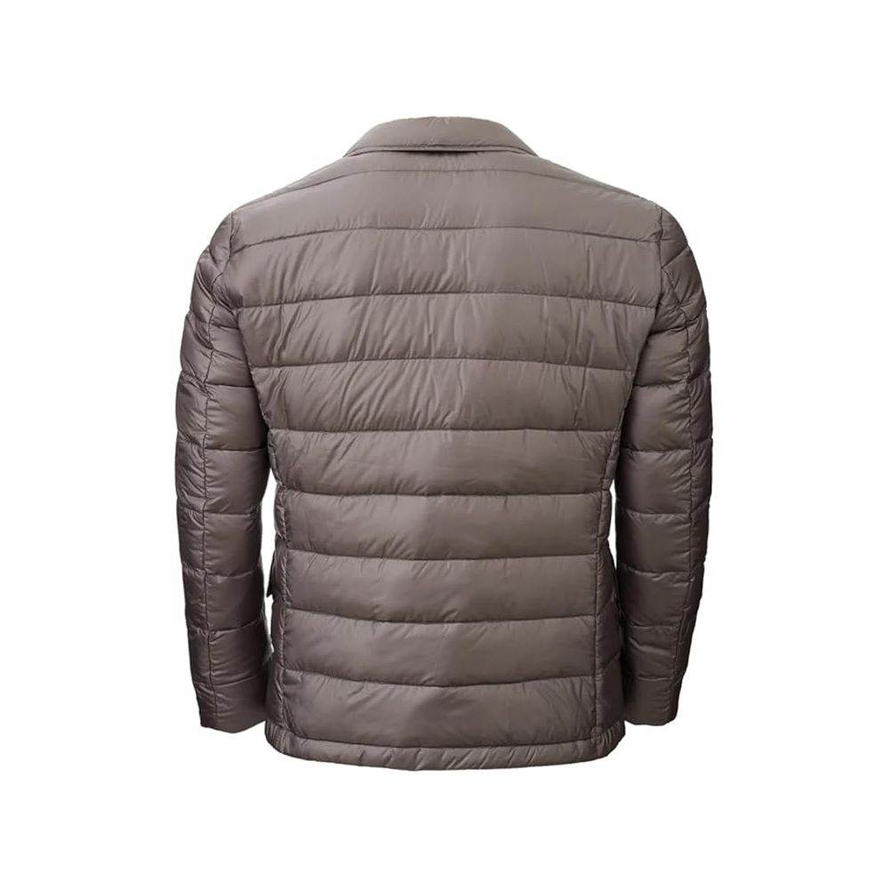 Add Graue Polyamid-Jacke - Léoré