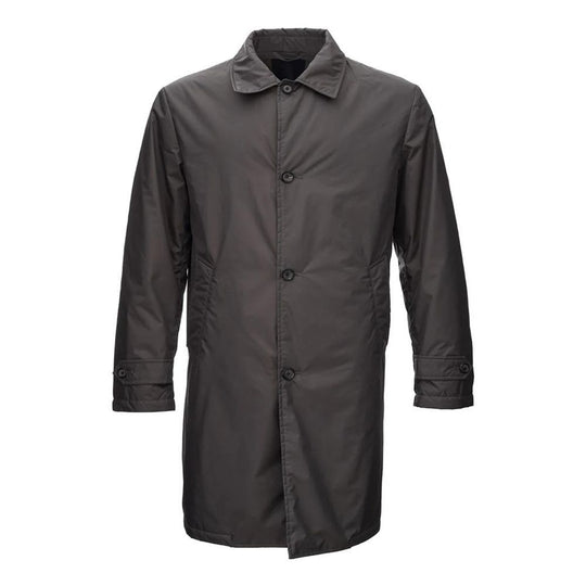 Add Braune Polyester-Jacke