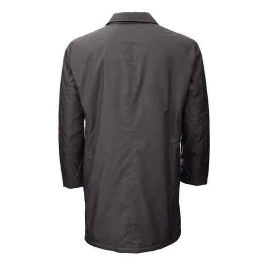 Add Braune Polyester-Jacke