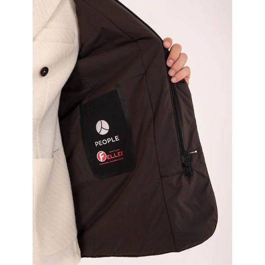People Of Shibuya Braune Polyester-Jacke