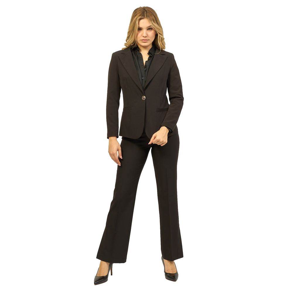 Yes Zee Schwarze Polyester Anzüge & Blazer - Léoré