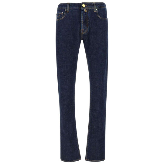 Jacob Cohen Blaue Stretch-Denim-Jeans für Männer