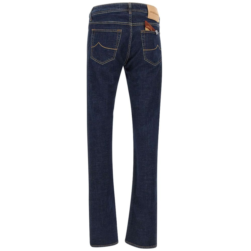 Jacob Cohen Blaue Stretch-Denim-Jeans für Männer