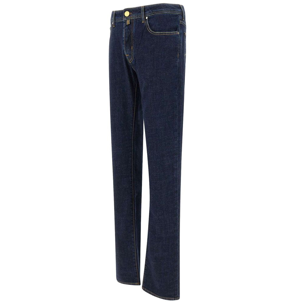 Jacob Cohen Blaue Stretch-Denim-Jeans für Männer