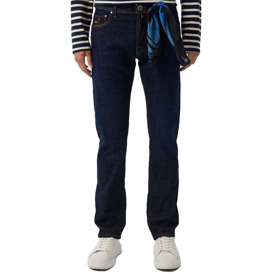 Jacob Cohen Blaue Baumwolle Männer Jeans