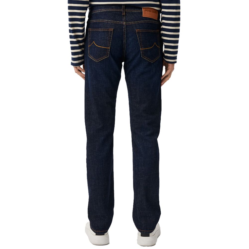 Jacob Cohen Blaue Baumwolle Männer Jeans