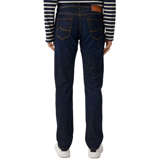 Jacob Cohen Blaue Baumwolle Männer Jeans