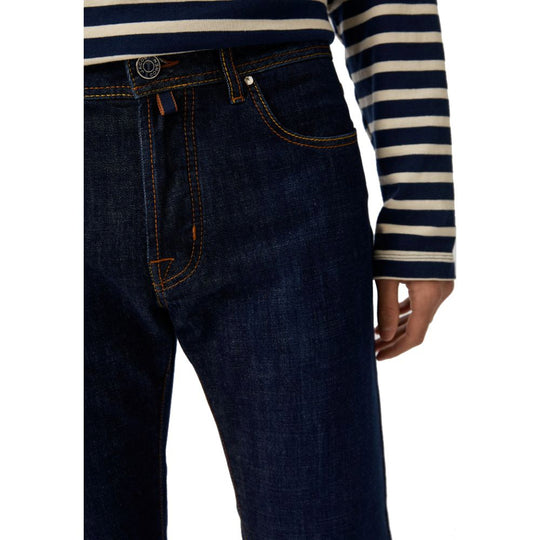Jacob Cohen Blaue Baumwolle Männer Jeans