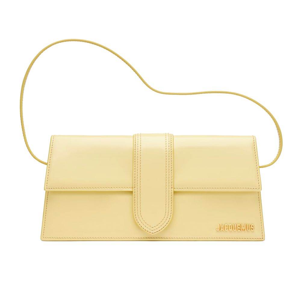 Jacquemus Gelbe Lederhandtasche - Léoré