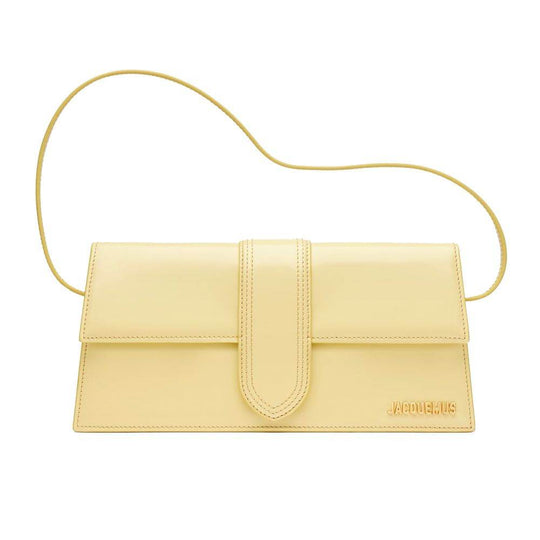 Jacquemus Gelbe Lederhandtasche - Léoré