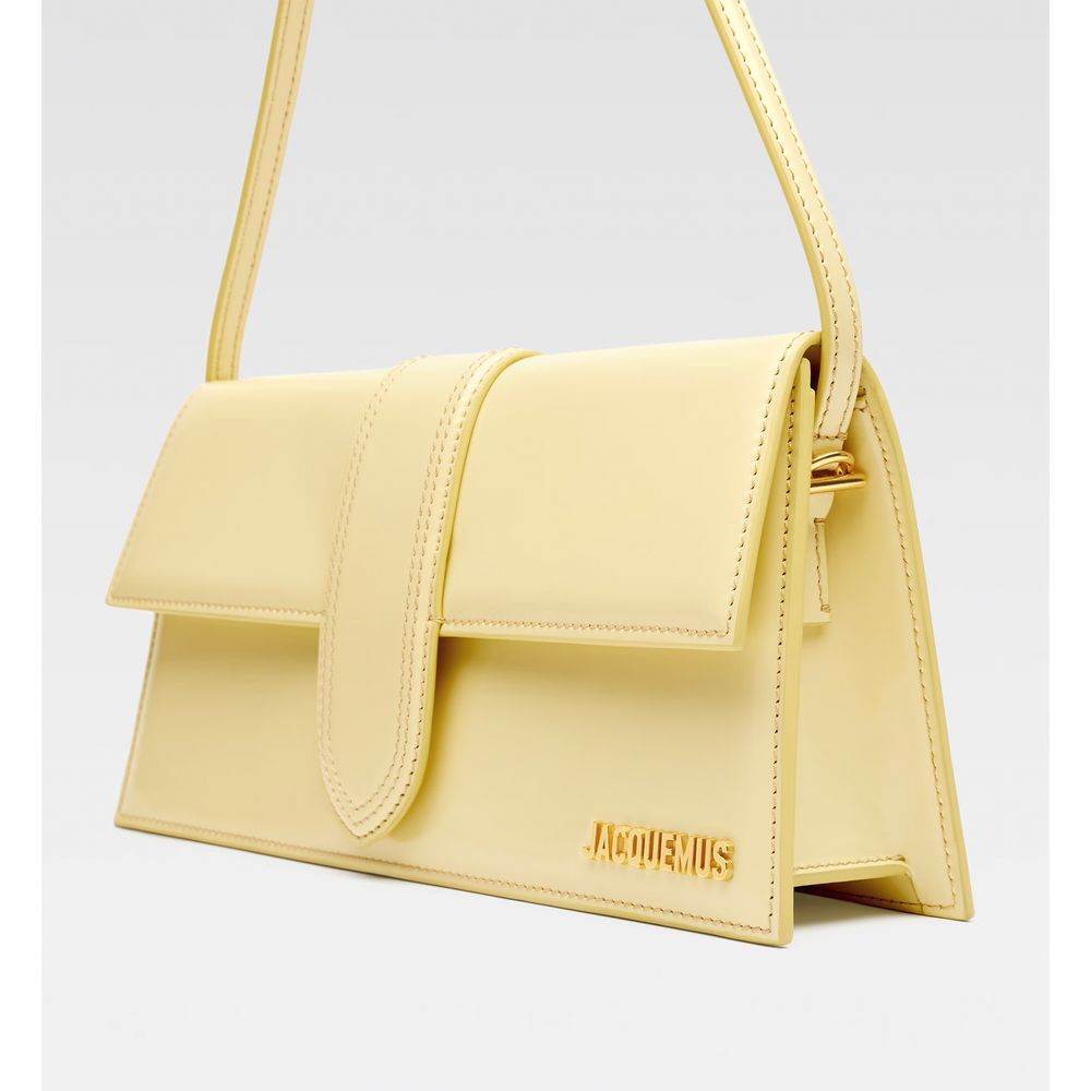 Jacquemus Gelbe Lederhandtasche - Léoré