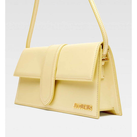 Jacquemus Gelbe Lederhandtasche - Léoré