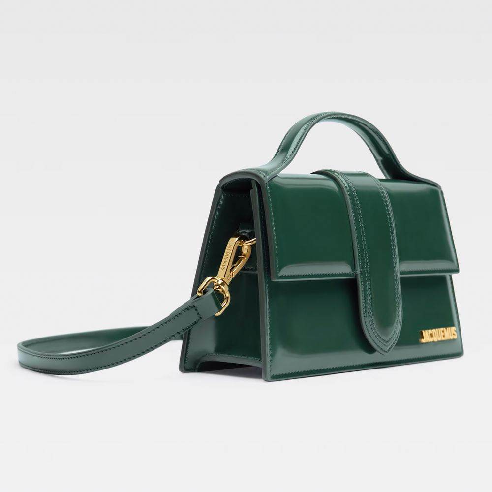 Jacquemus Grüne Leder Crossbody Tasche - Léoré