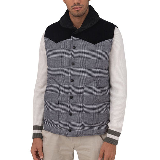 Gran Sasso Graue Baumwoll-Schlüpferlose Jacke