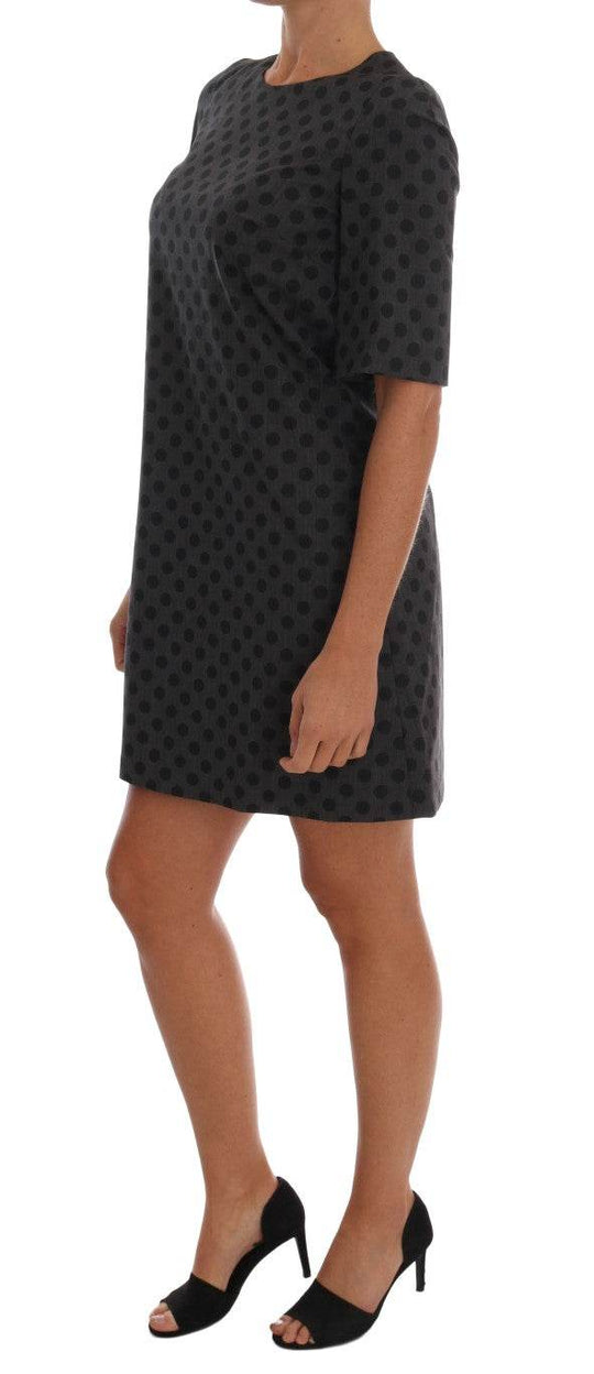 Dolce & Gabbana Elegantes Kleid aus Wollmischung mit Polka Dots - Léoré