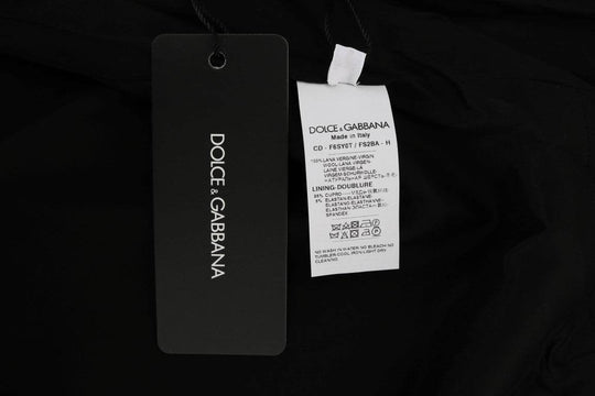 Dolce & Gabbana Schickes ärmelloses Kleid aus gepunkteter Wolle - Léoré