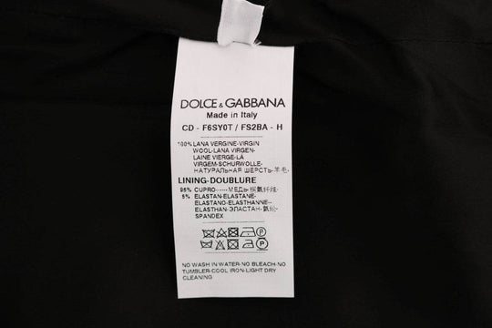 Dolce & Gabbana Schickes ärmelloses Kleid aus gepunkteter Wolle - Léoré