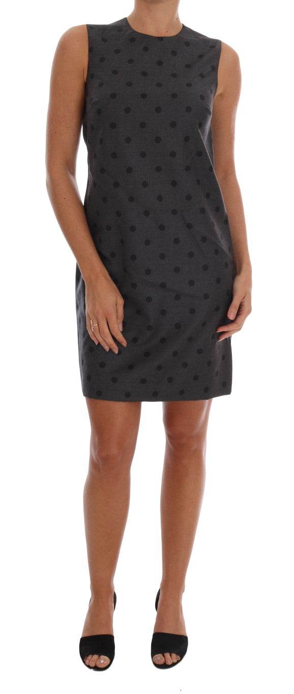 Dolce & Gabbana Schickes ärmelloses Kleid aus Wolle mit Polka Dot - Léoré