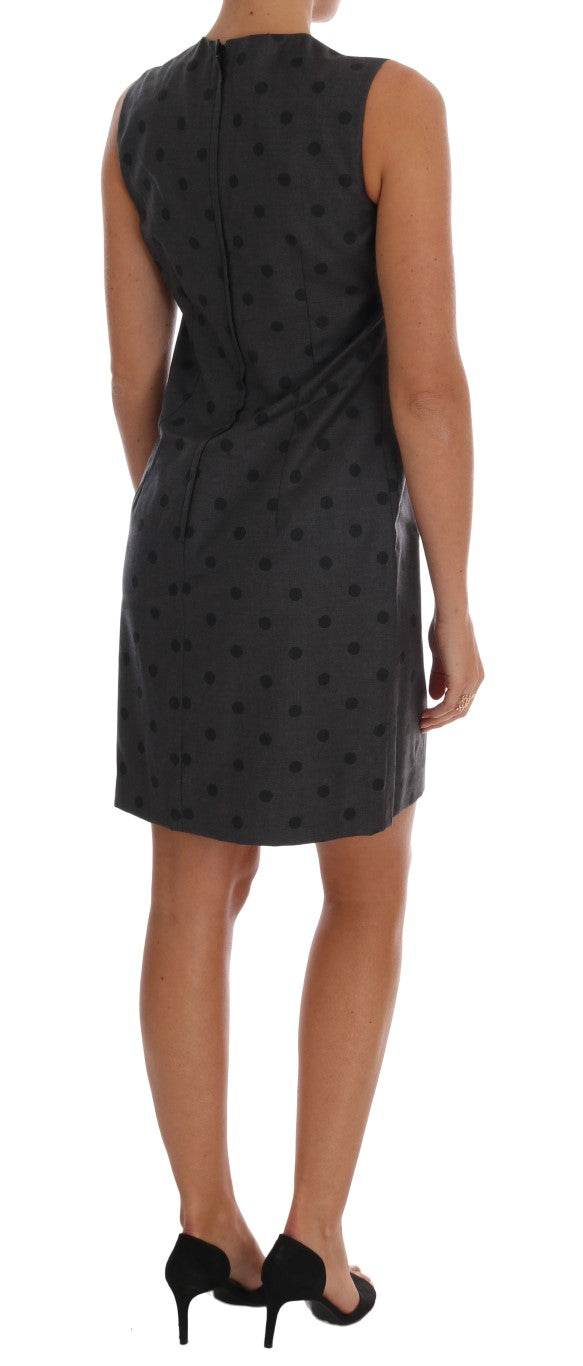 Dolce & Gabbana Schickes ärmelloses Kleid aus Wolle mit Polka Dot - Léoré