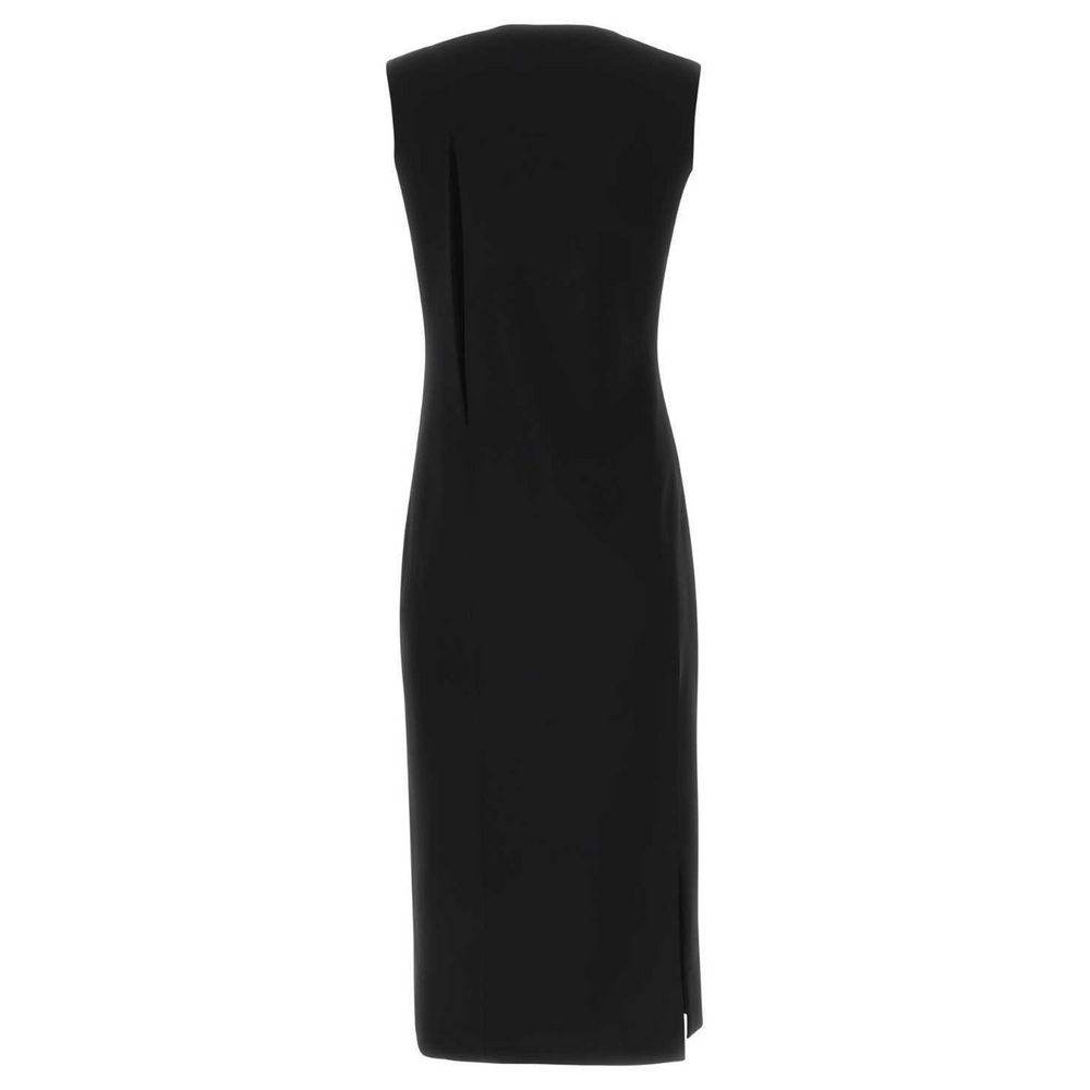 Versace Schwarzes Kleid aus Acetat - Léoré